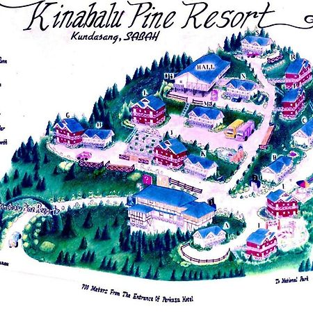 Kinabalu Pine Resort Kundasang Экстерьер фото